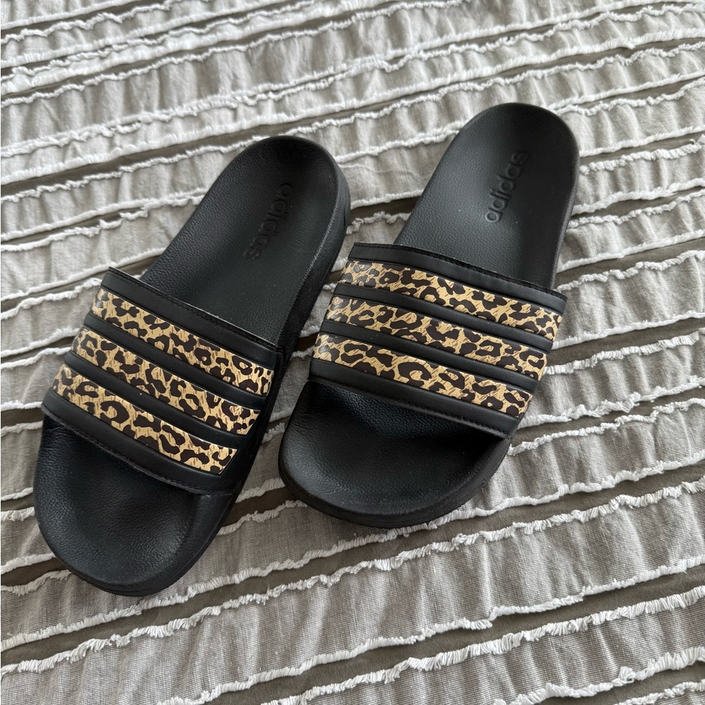 Adidas Black Slides